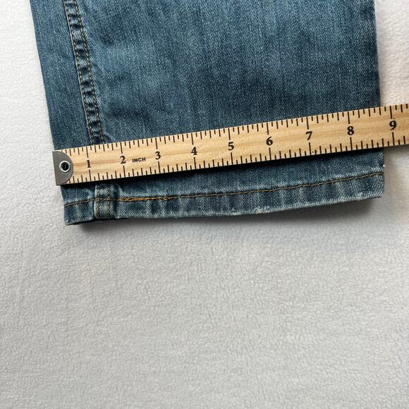Levis 559 Jeans Mens 38x32 Blue Relaxed Straight Mid Rise Medium Wash Denim Y2K - Picture 10 of 11